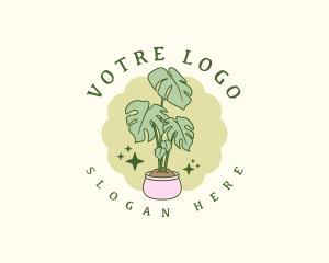 Houseplant - Nature Garden Plant logo design