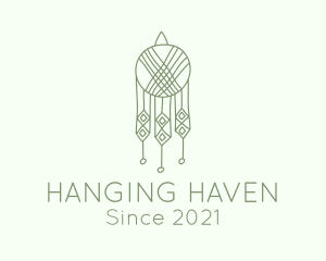 Hanging - Hanging Macrame Decor logo design