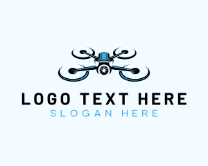 Shutter - Surveillance Drone Videography logo design