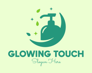 Moisturizer - Sparkling Natural Liquid Soap logo design