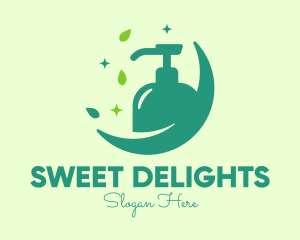 House Cleaning - Sparkling Natural Liquid Soap logo design