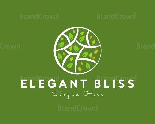 Decorative Plant Tree Logo