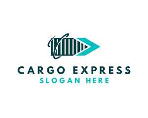 Cargo Shipping Container logo design