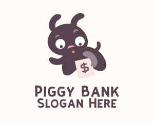 Shocked Dog Money logo design