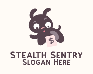 Shocked Dog Money logo design