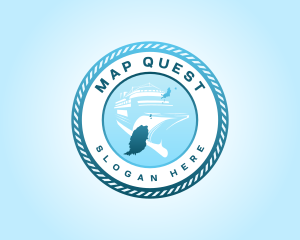 Tourism Cruise Grenada logo design