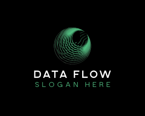 Data Digital Software logo design