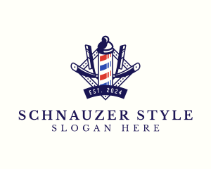 Barber Razor Styling logo design