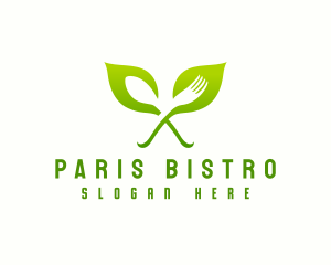 Organic Food Restaurant logo design