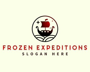 Norse Boat Expedition logo design