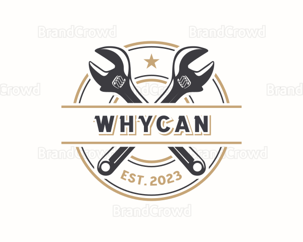 Wrench Tool Mechanic Logo