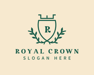 Royal Crest Shield logo design