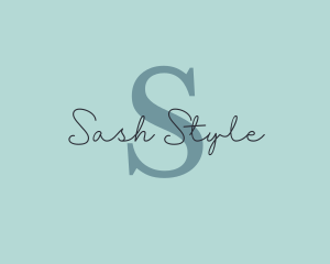 Cursive Feminine Brand logo design