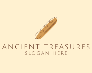 French Baguette Bread Deli logo design