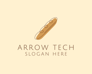 French Baguette Bread Deli logo design