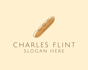 French Baguette Bread Deli logo design