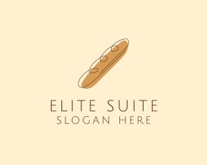 French Baguette Bread Deli logo design