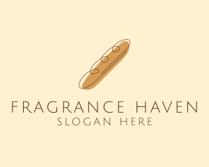 French Baguette Bread Deli logo design