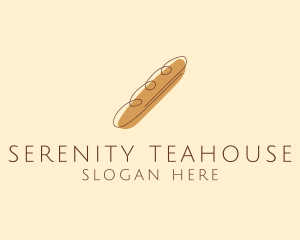 French Baguette Bread Deli logo design