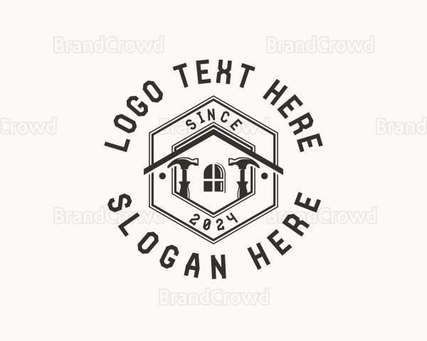 Carpentry Handyman Tools Logo