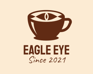 Coffee Cup Eye  logo design