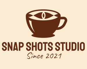 Vision - Coffee Cup Eye logo design