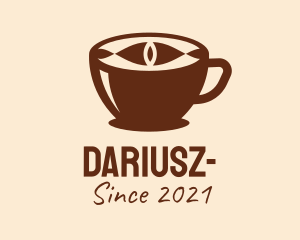 Latte - Coffee Cup Eye logo design