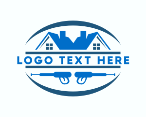 Cleaning - Pressure Washing Cleaning logo design