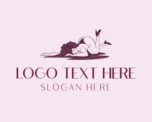 Sexy - Sultry Sexy Woman logo design