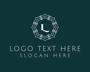 Intricate - Elegant Doily Flower logo design