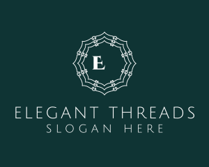 Elegant Doily Flower logo design