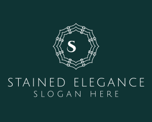 Elegant Doily Flower logo design