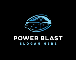 Power Wash Sanitation logo design