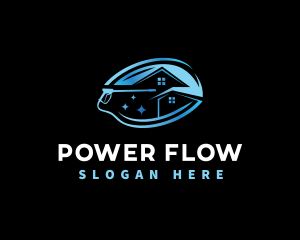 Power Wash Sanitation logo design