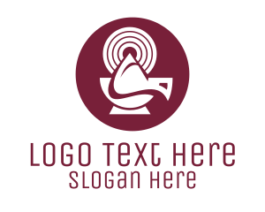 Therapy - Coffee Signal logo design