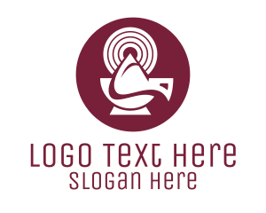 Tea - Coffee Signal logo design