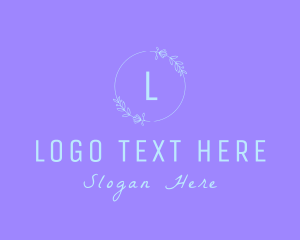 Dainty - Flower Wreath Boutique logo design