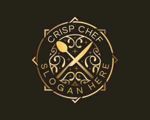 Spoon Knife Restaurant logo design