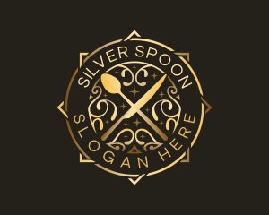 Spoon Knife Restaurant logo design