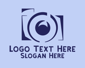 Photograph - Violet Film Camera logo design