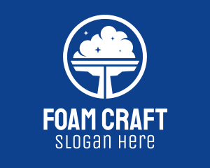 Foam - Wet Vacuum Cleaner logo design