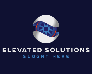 3D Surveillance Camera logo design