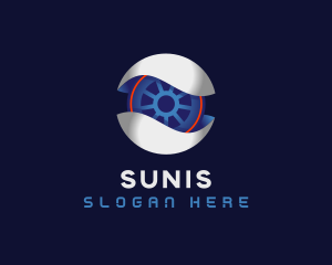 3D Surveillance Camera logo design