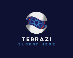 3D Surveillance Camera logo design