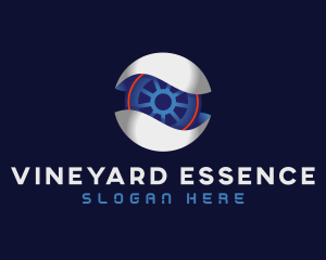 3D Surveillance Camera logo design