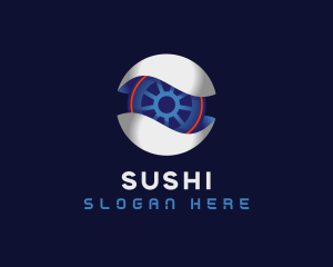 3D Surveillance Camera logo design