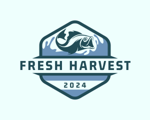 Market - Seafood Fish Market logo design