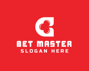 Betting - Casino Letter C Clover logo design