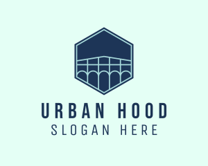 Urban Bridge Infrastructure logo design