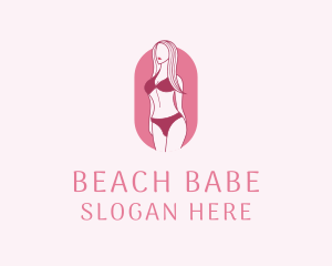 Bikini - Bikini Woman Fashion logo design